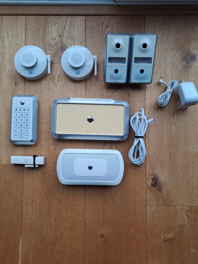 Alarmsysteem verisure, Doe-het-zelf en Verbouw, Alarmsystemen, Gebruikt, Compleet systeem, Draadloos, Verzenden