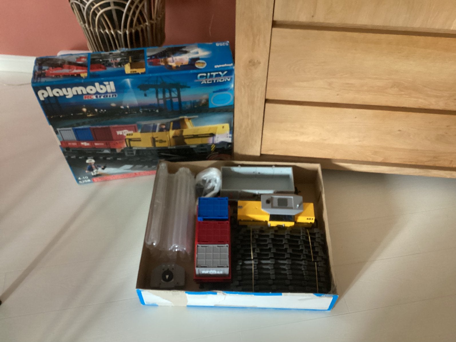 Playmobil rc trein, Zo goed als nieuw, Ophalen, Overige merken, Gelijkstroom