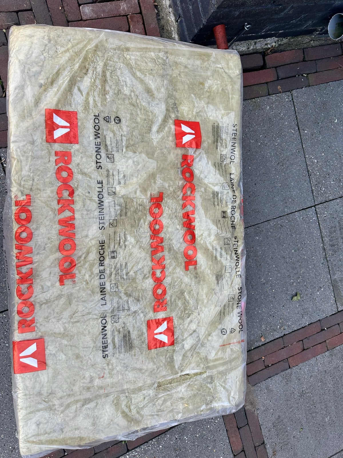 Rockwool steenwol isolatieplaten 60x100 cm (14 stuks), Ophalen, Nieuw, Steenwol, 15 m² of meer