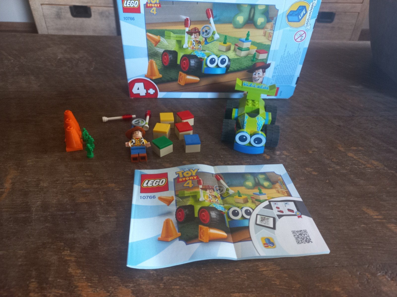 Lego toystory 4 10766, Ophalen of Verzenden, Zo goed als nieuw, Complete set, Lego