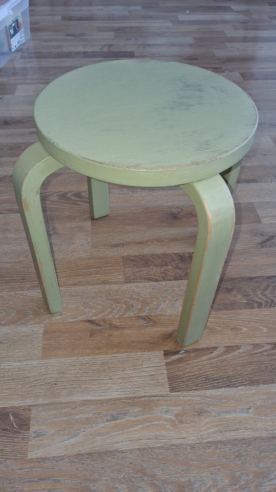 Ikea kruk, Ophalen, Gebruikt, Hout
