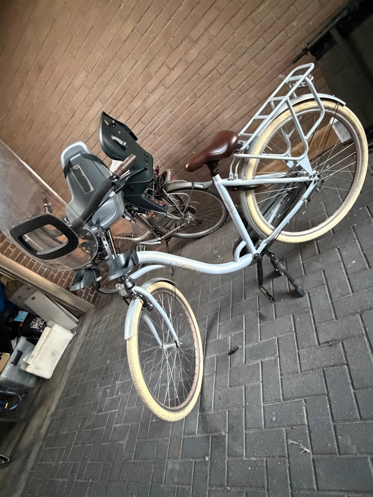 Nette Altec moederfiets - ideaal voor jonge gezinnen, 53 tot 56 cm, Dubbele standaard, Zo goed als nieuw, Ophalen