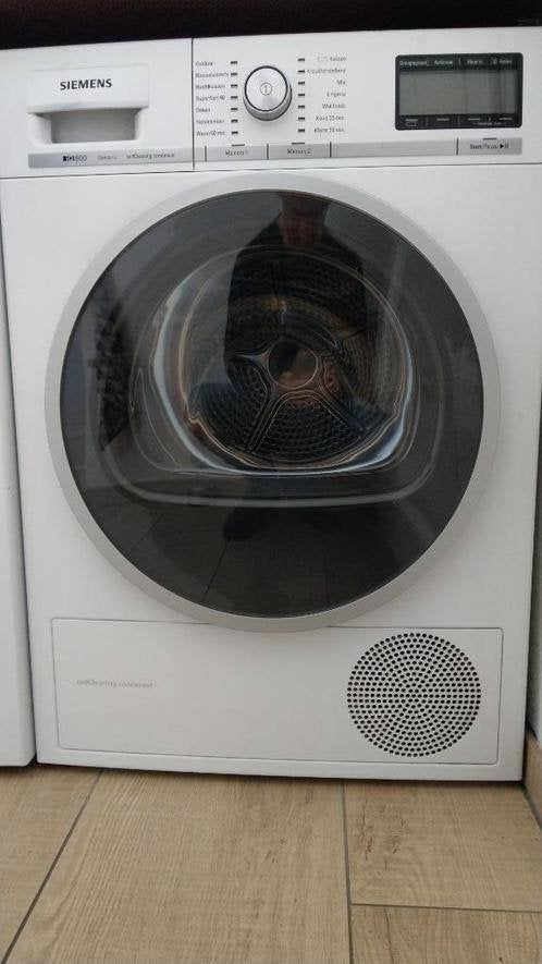 Siemens WT47Y700NL iQ800 iSensoric warmtepompdroger 8kg A++, Witgoed en Apparatuur, Wasdrogers, Ophalen, Overige typen, 8 tot 10 kg