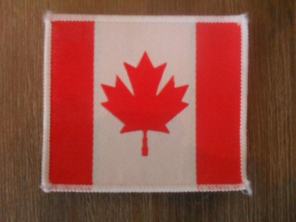 Canada landen vlag PATCH kledingembleem embleem, Ophalen of Verzenden, Nieuw