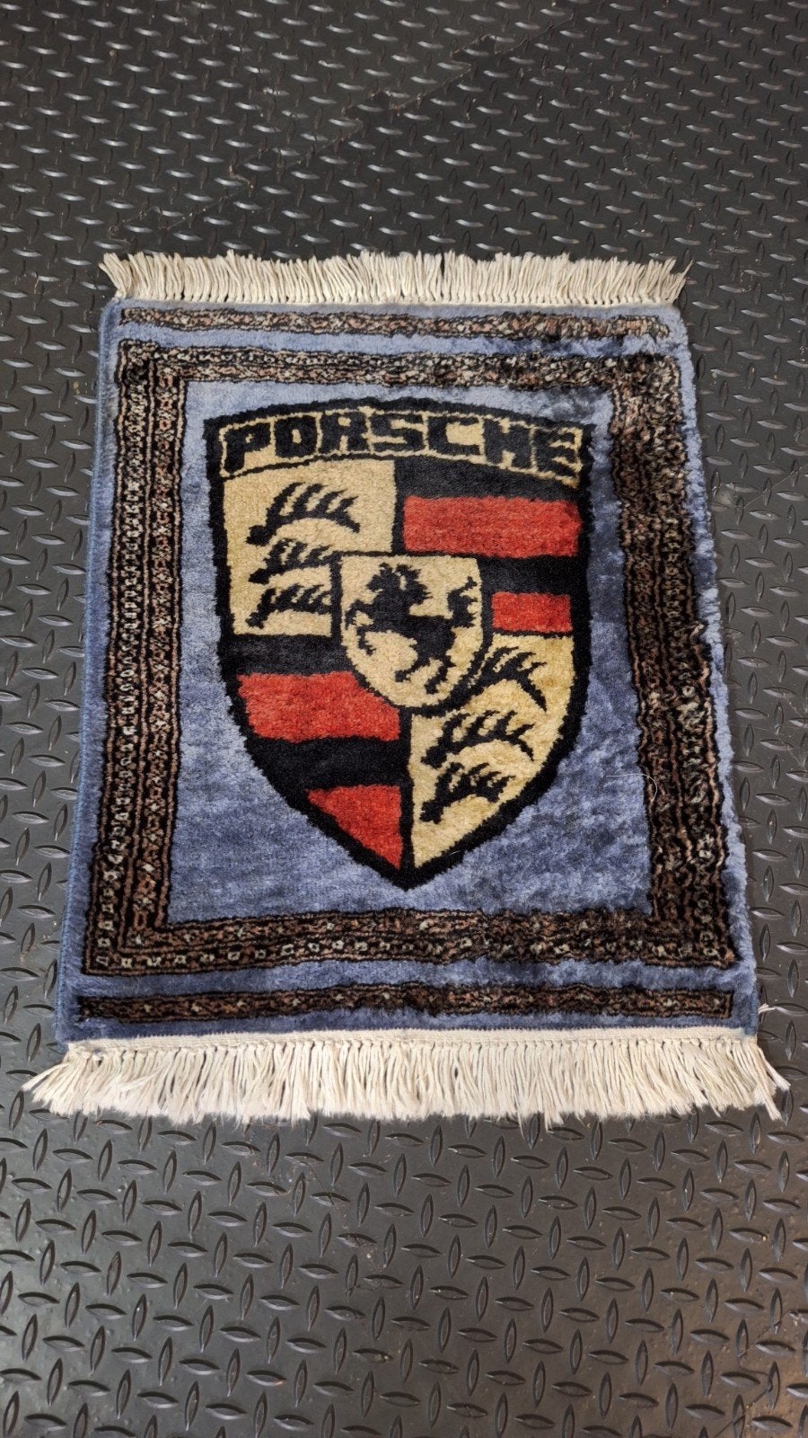 Porsche Logo Vloerkleed - 45x65cm, Verzamelen, Ophalen of Verzenden, Gebruikt, Overige typen