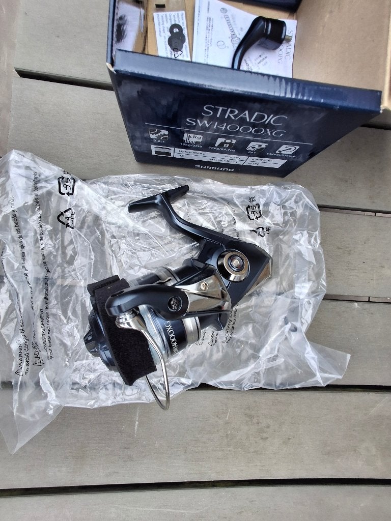 shimano zeemolen stradic  SW14000, Ophalen of Verzenden, Zo goed als nieuw, Molen