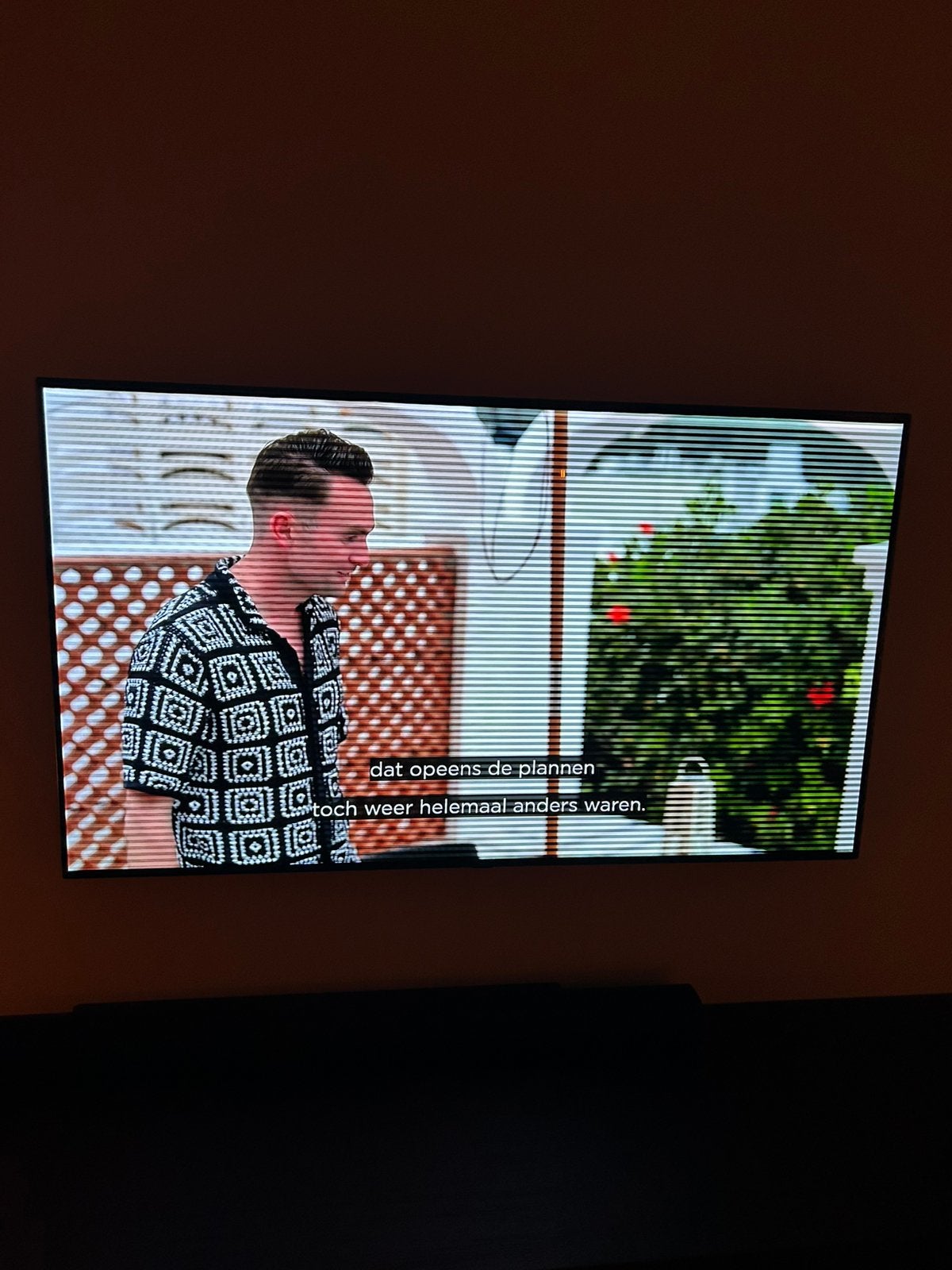 LG OLED 55 inch TV – OLED55CX6LA – defect paneel