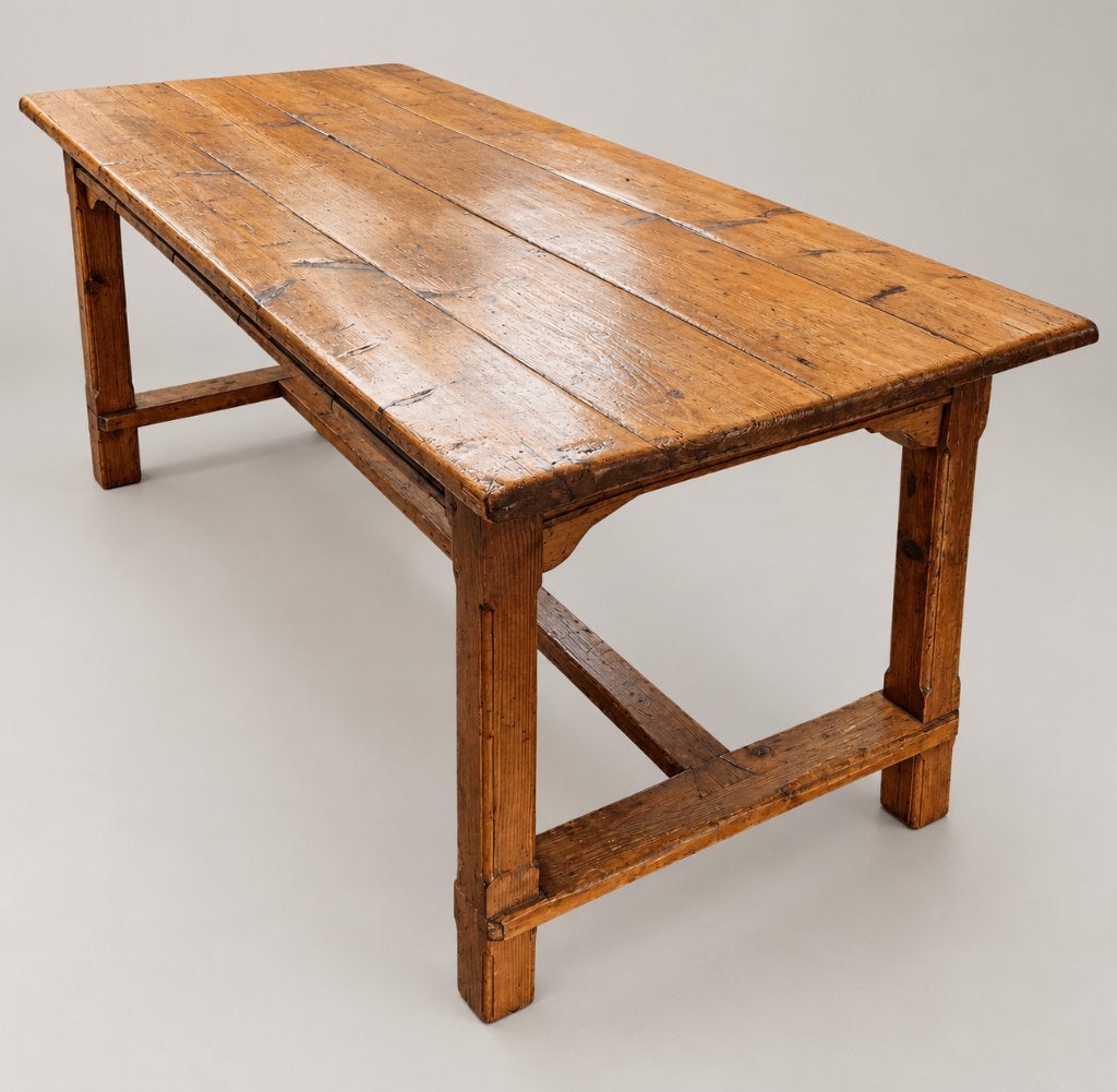 Oude Franse boerentafel, Gebruikt, ., ., Rechthoekig