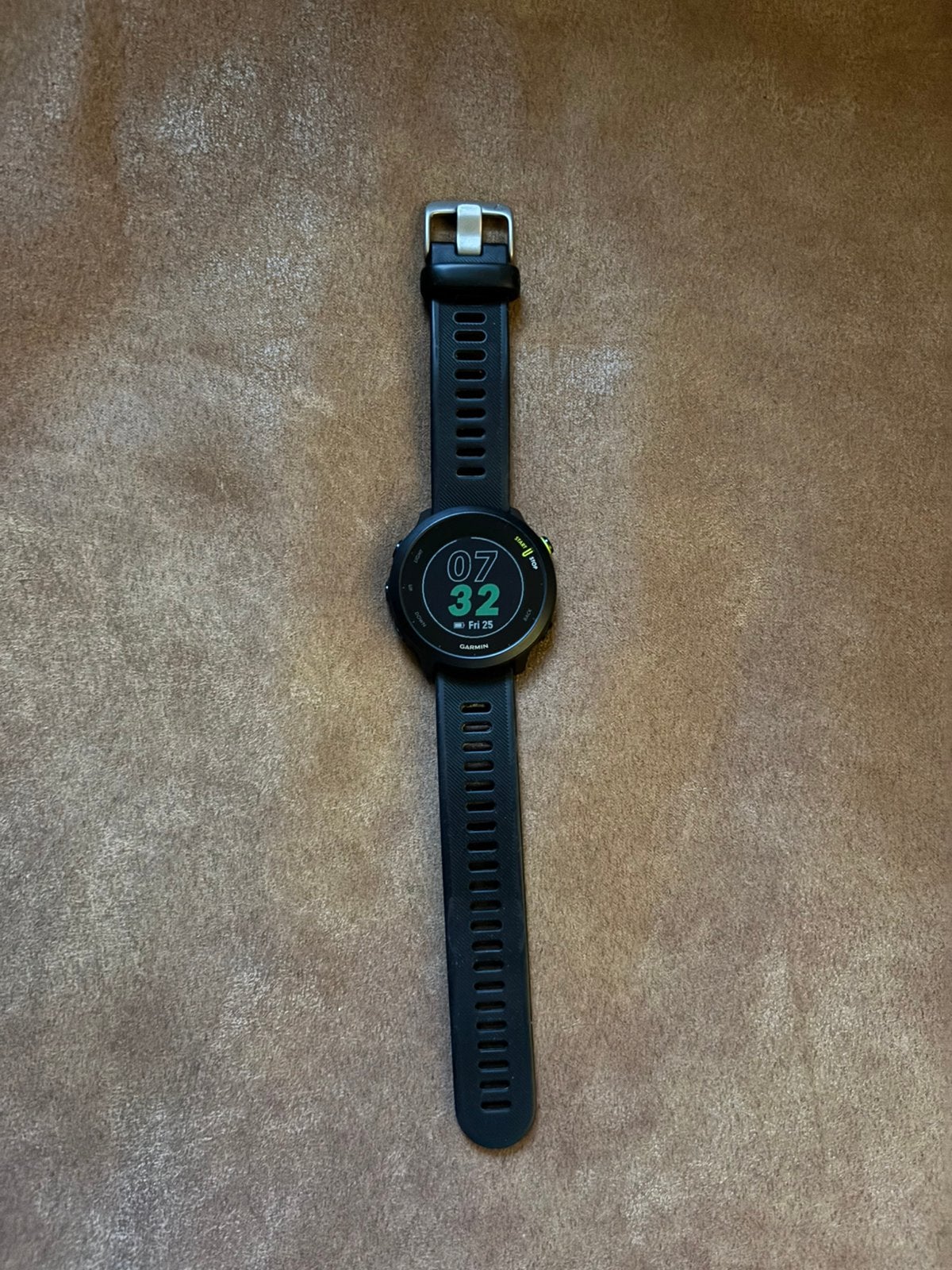 Garmin Forerunner 55, Ophalen of Verzenden, Zo goed als nieuw, Zwart, Android