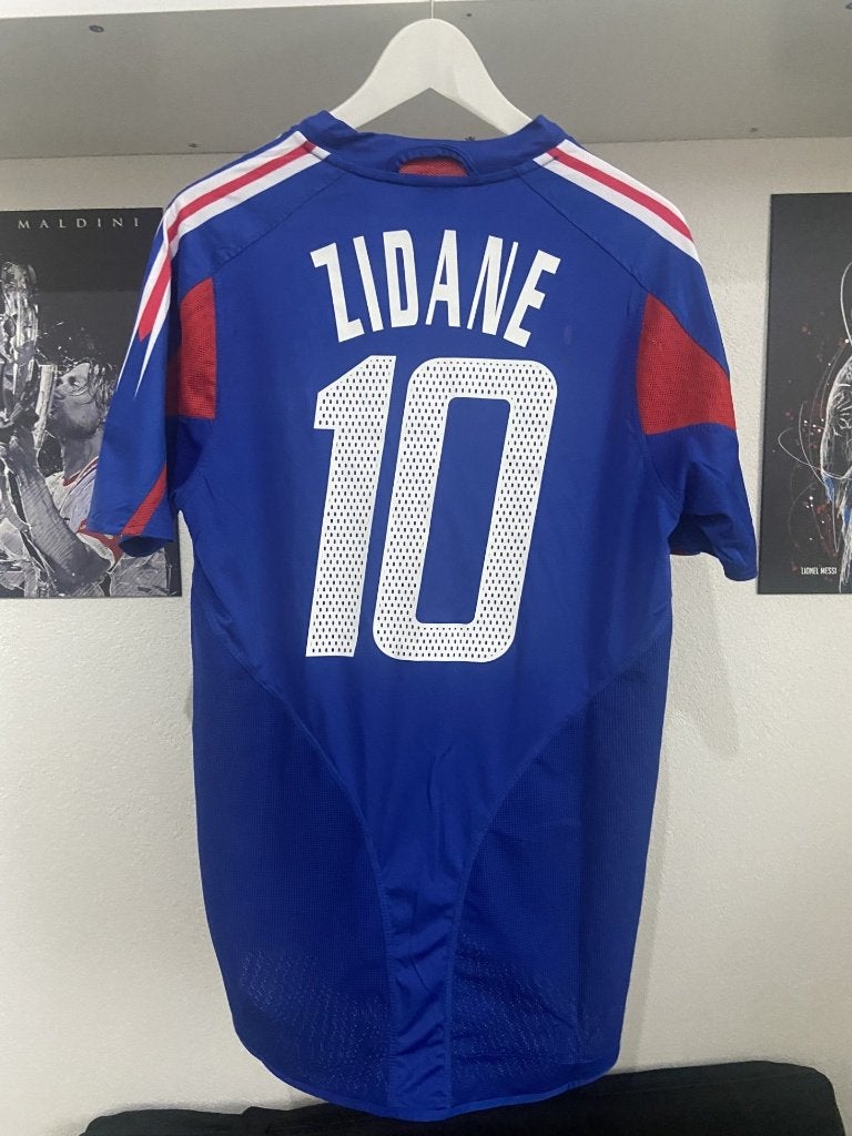 #RS006 Retroshirt Zidane (Frankrijk) te koop! Maat M, Maat M, Verzenden, Nieuw, Shirt