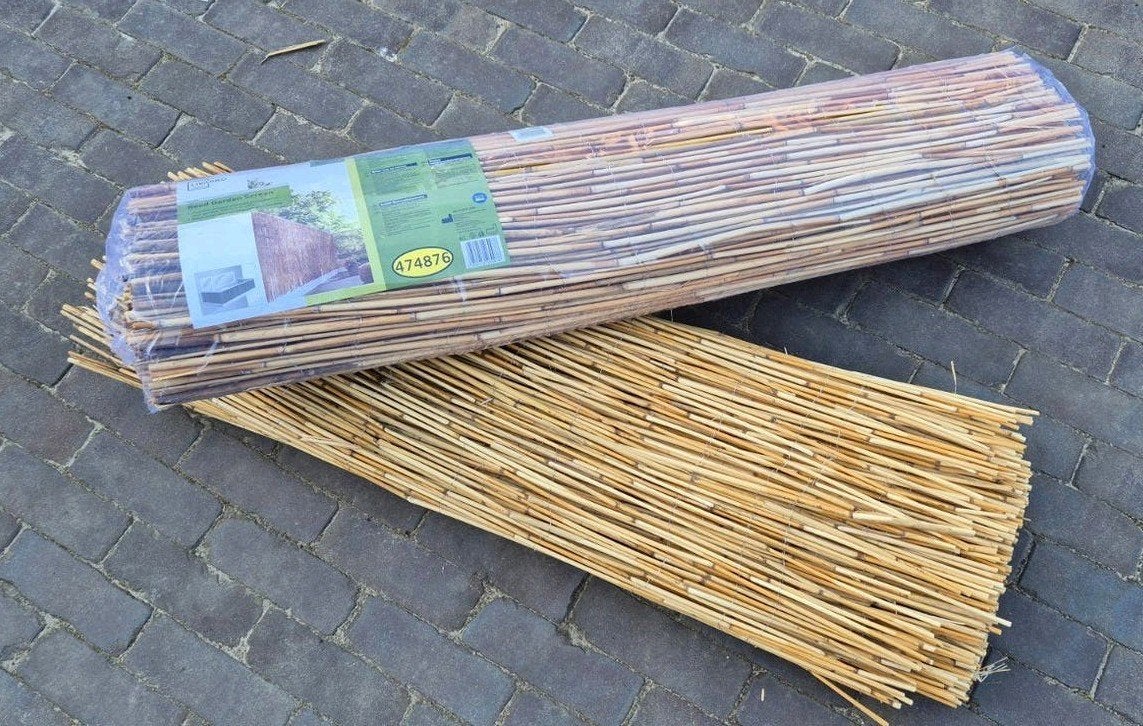 Nieuw rieten tuinscherm / privacyscherm (6x1m), Tuin en Terras, Ophalen, 1 tot 2 meter, 6 meter of meer, Nieuw