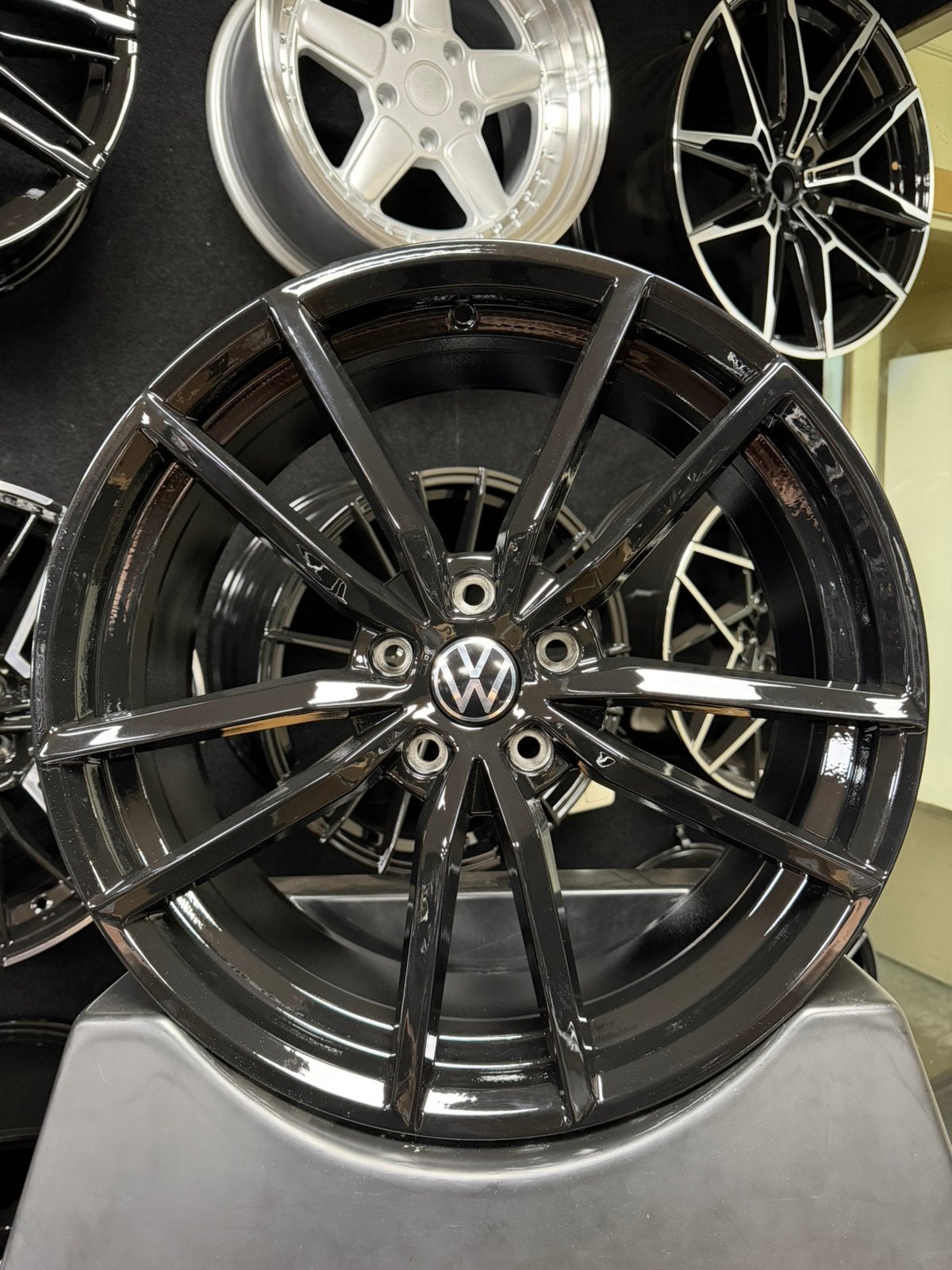 18 inch velgen voor Volkswagen Pretoria R look 5x112 Golf 7, 18 inch, Velg(en), Nieuw, Ophalen of Verzenden