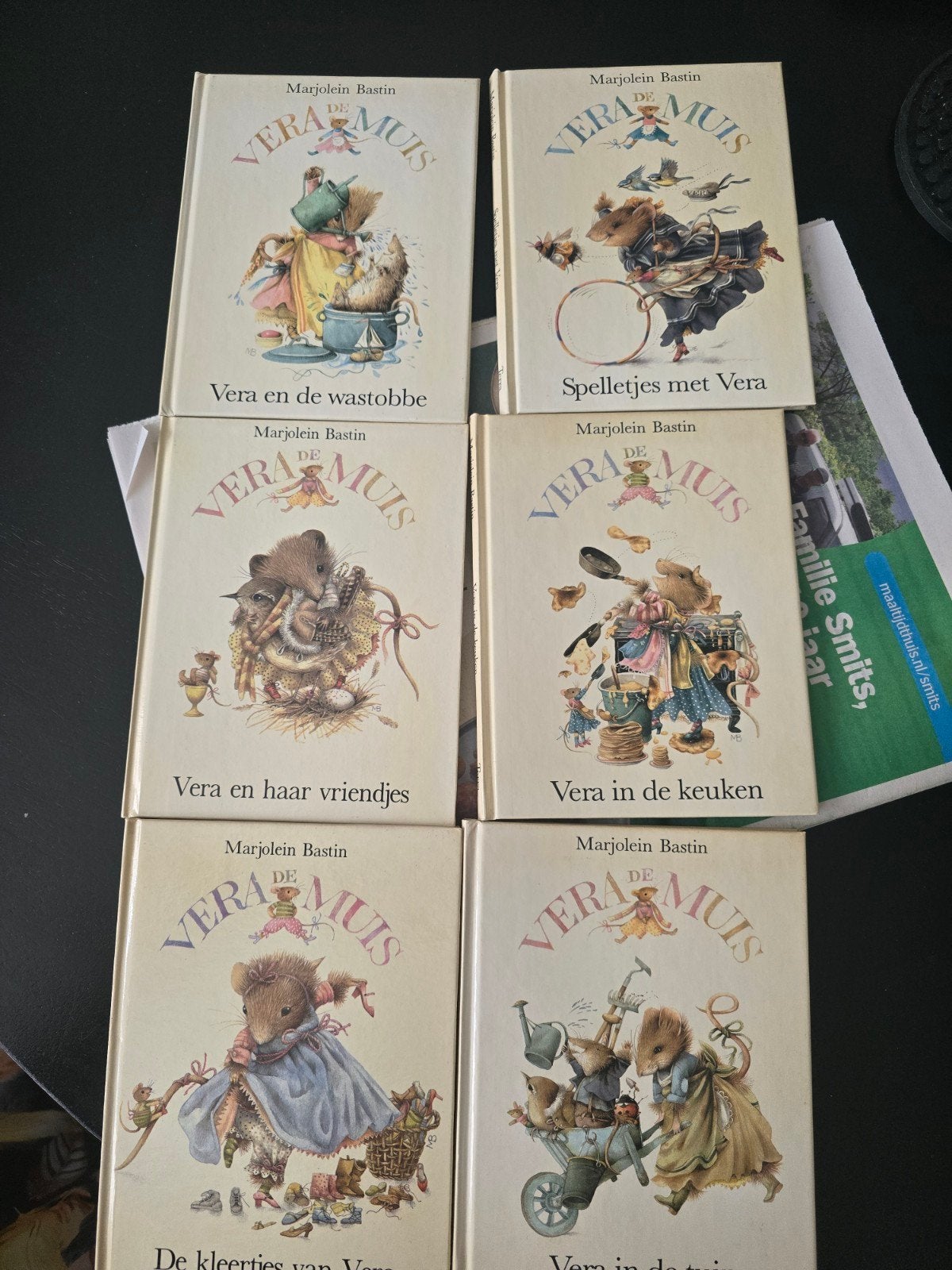 6 Marjolein Bastin - Vera de Muis boeken, Gelezen, Fictie algemeen, Ophalen of Verzenden, Voorleesboek