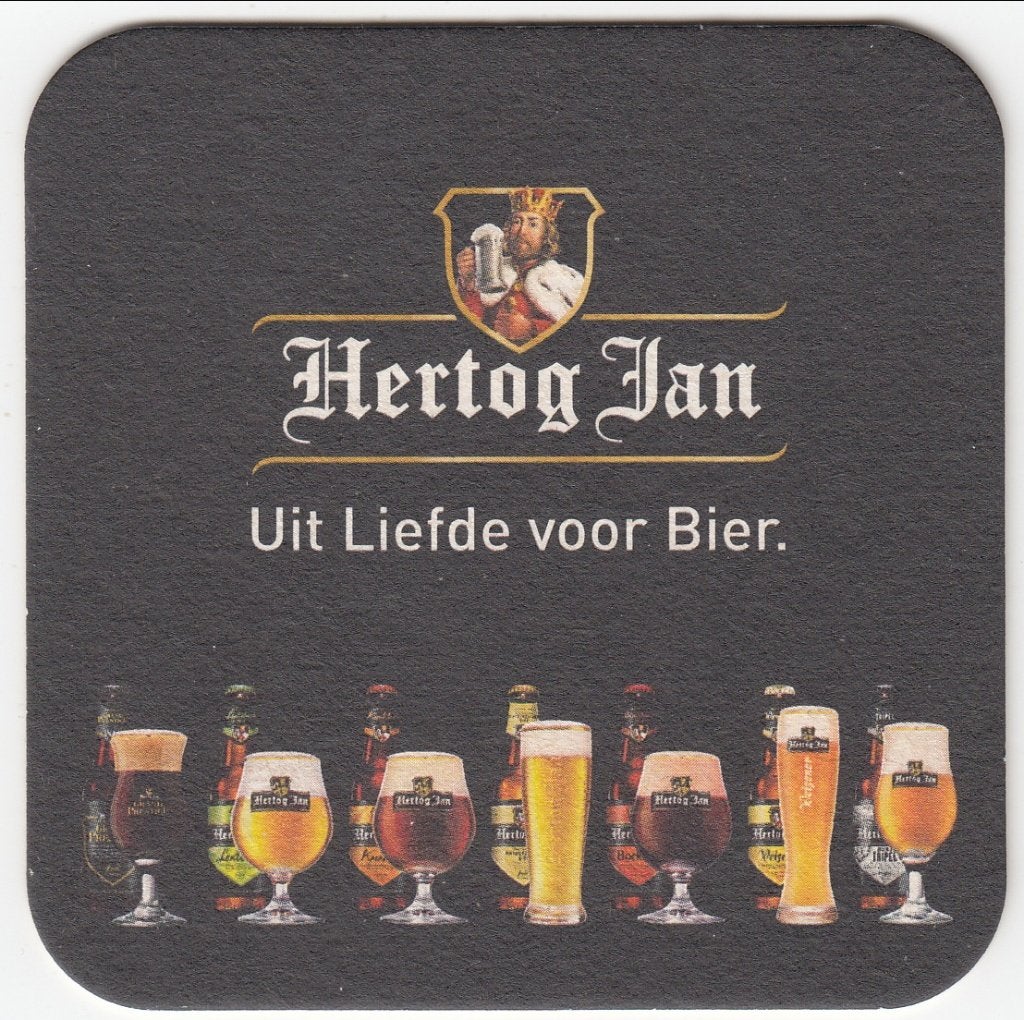 1 HERTOG JAN BIERVILTJE, Ophalen of Verzenden, Gebruikt, Viltje(s), Hertog Jan