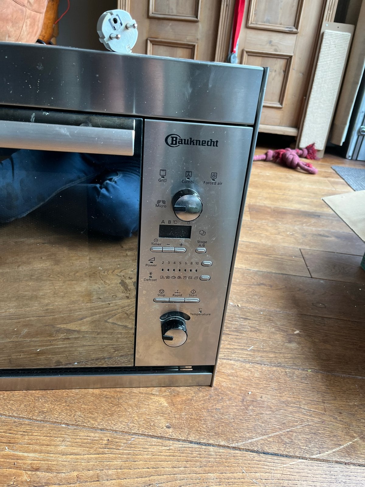 Bauknecht DMCG 5735 Combimagnetron - Inbouw, Witgoed en Apparatuur, Ophalen, Combimagnetron, Grill, Inbouw