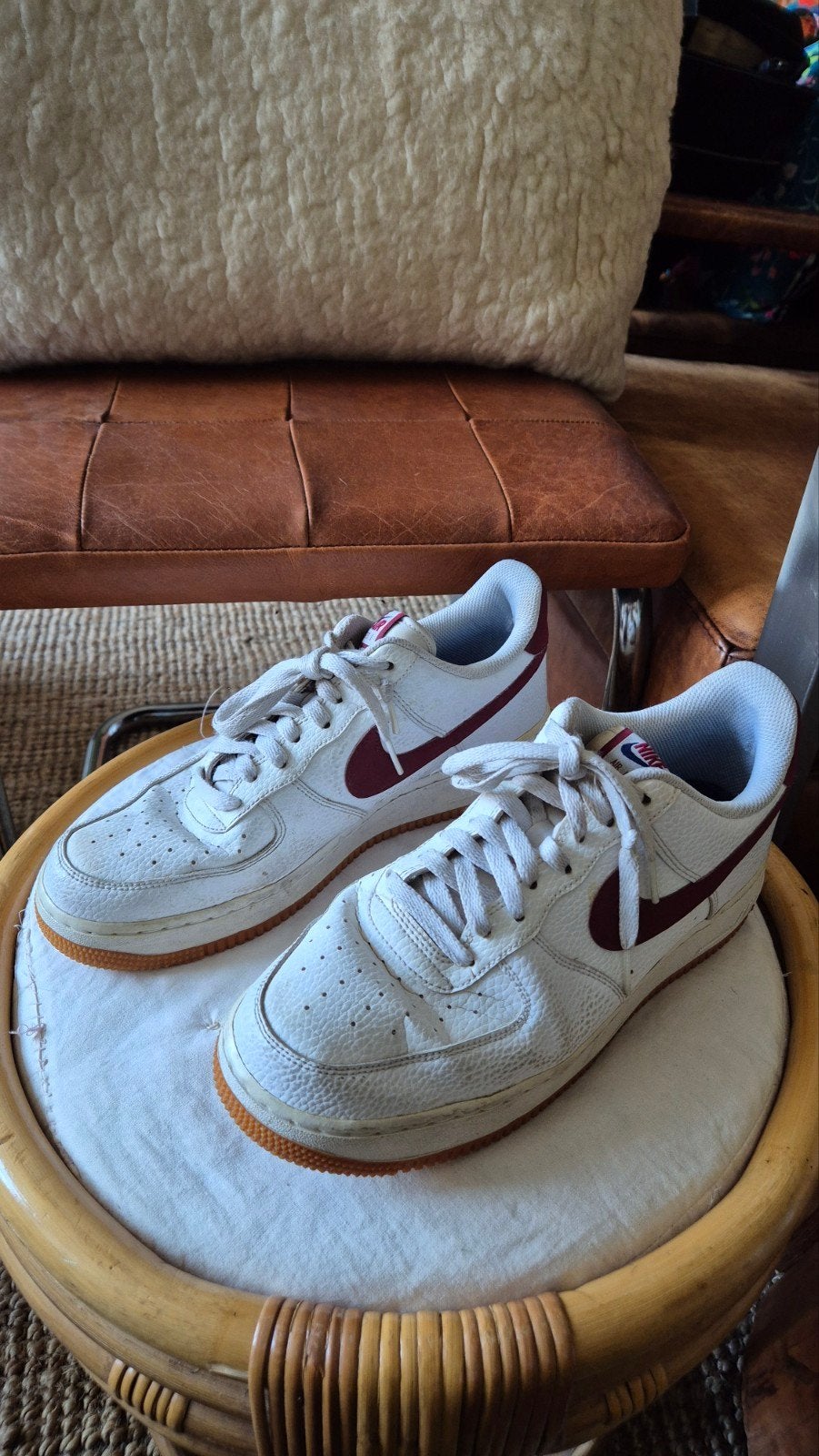 Nike air air force 1 mooie staat sneakers mt 42,5 wit, Kleding | Heren, Schoenen, Wit, Ophalen of Verzenden, Sneakers of Gympen