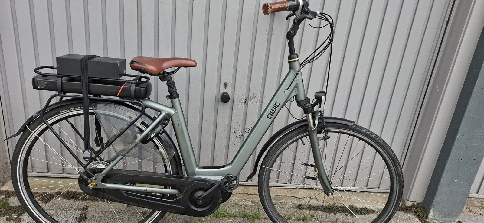 QWIC TREND Bafang Middenmotor  500 Wh accu 51cm frame, Versnellingen, Zo goed als nieuw, 50 tot 53 cm, Ophalen