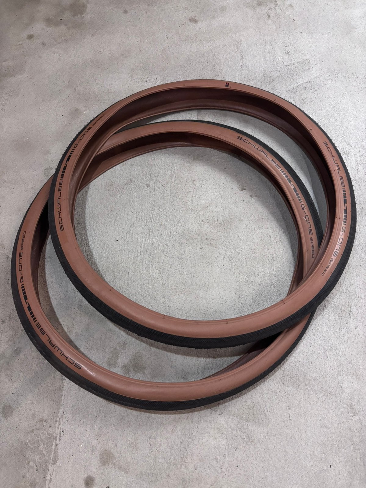 2x Schwalbe G-One Speed 50-584 (27.5x2.00 650b), Band, Ophalen of Verzenden, Zo goed als nieuw, Rubber