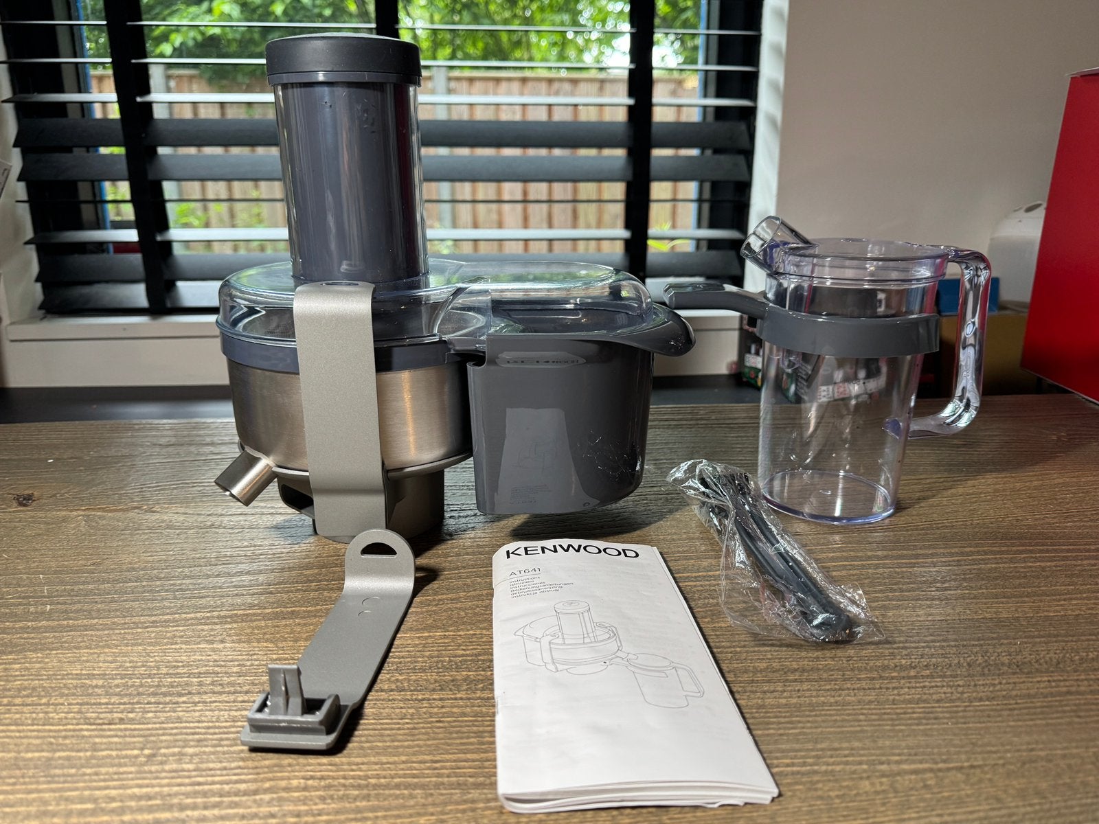 Kenwood AT641 Sapcentrifuge / Juicer Accessoire  – Defect, Ophalen of Verzenden, Gebruikt, Sapcentrifuge