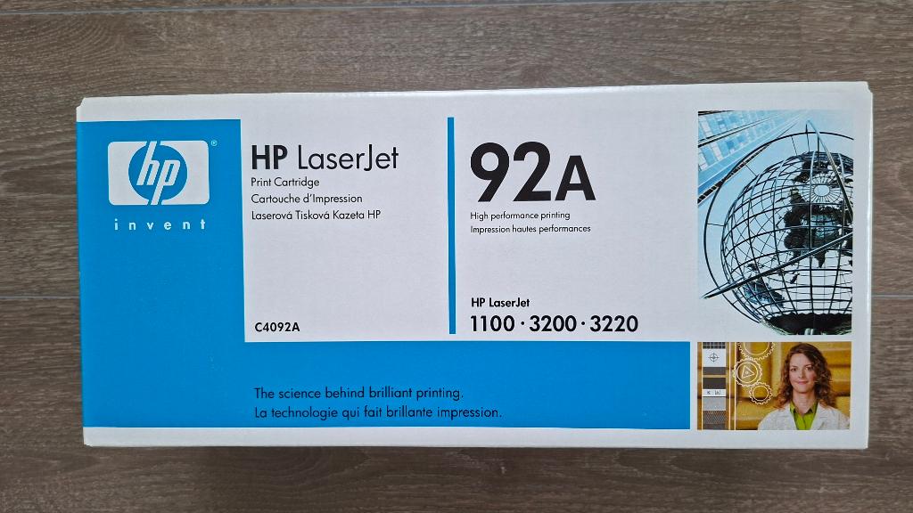 Originele HP 92A toner ongeopend, Computers en Software, Printerbenodigdheden, Nieuw, Toner, Ophalen of Verzenden