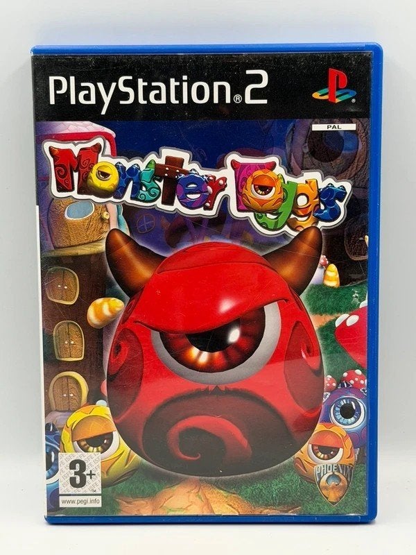 Monster Eggs PS2 PlayStation 2 Complete with Manual PAL, Spelcomputers en Games, Games | Sony PlayStation 2, Zo goed als nieuw