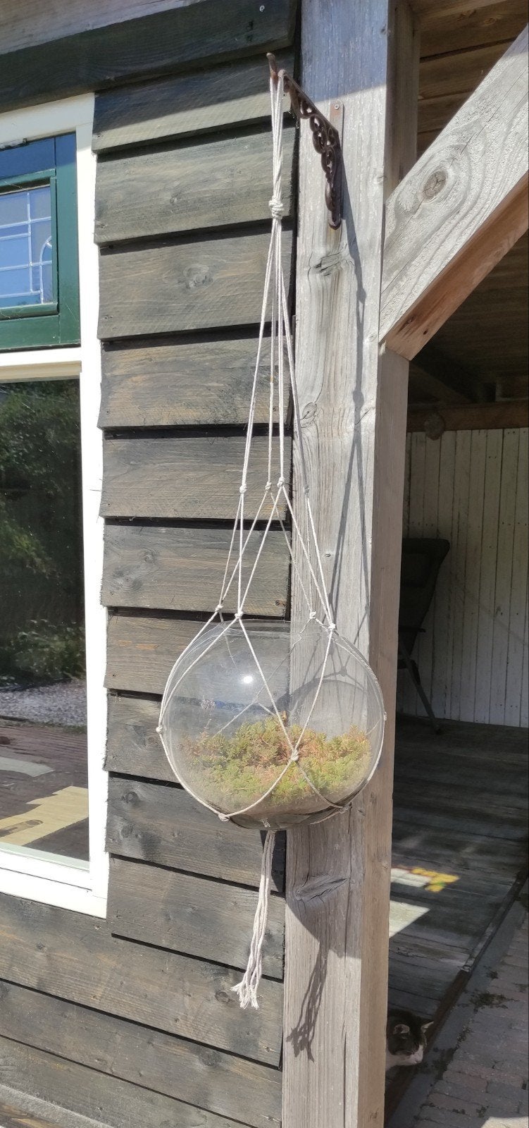 Grote glazen bol, Ophalen