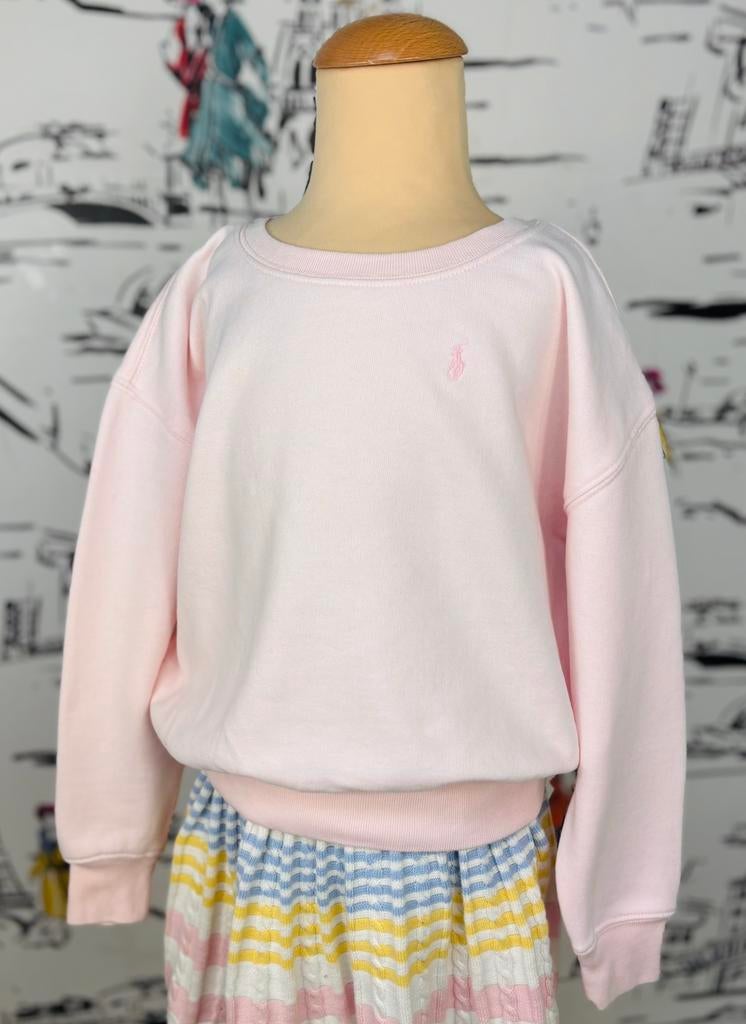 Ralph Lauren roze ballerina stijl sweater maat 6X, Trui of Vest, Zo goed als nieuw, Ralph Lauren, Ralph Lauren EU