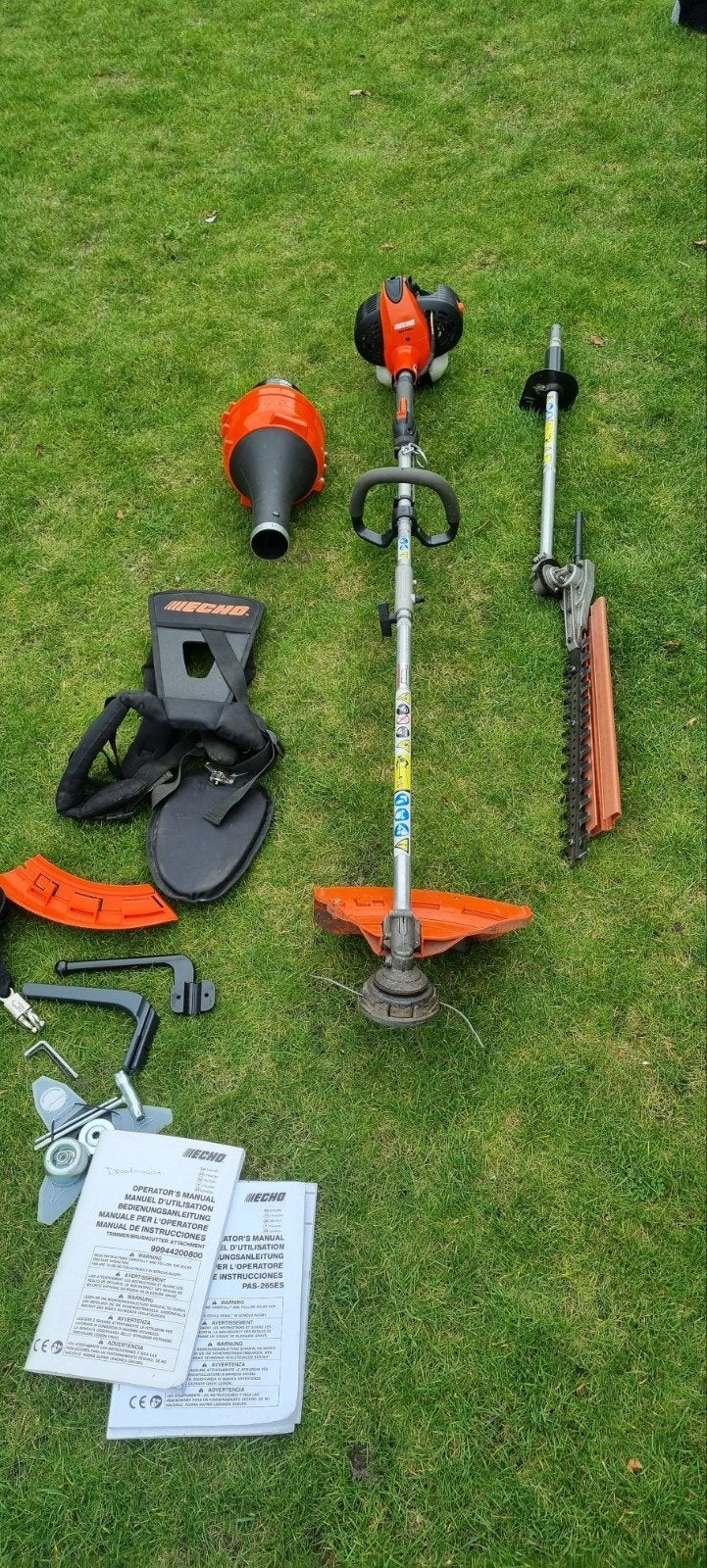 Echo Multitool PAS265ES Bosmaaier Bladblazer Heggenschaar, Ophalen, Benzine, Zo goed als nieuw, ECHO