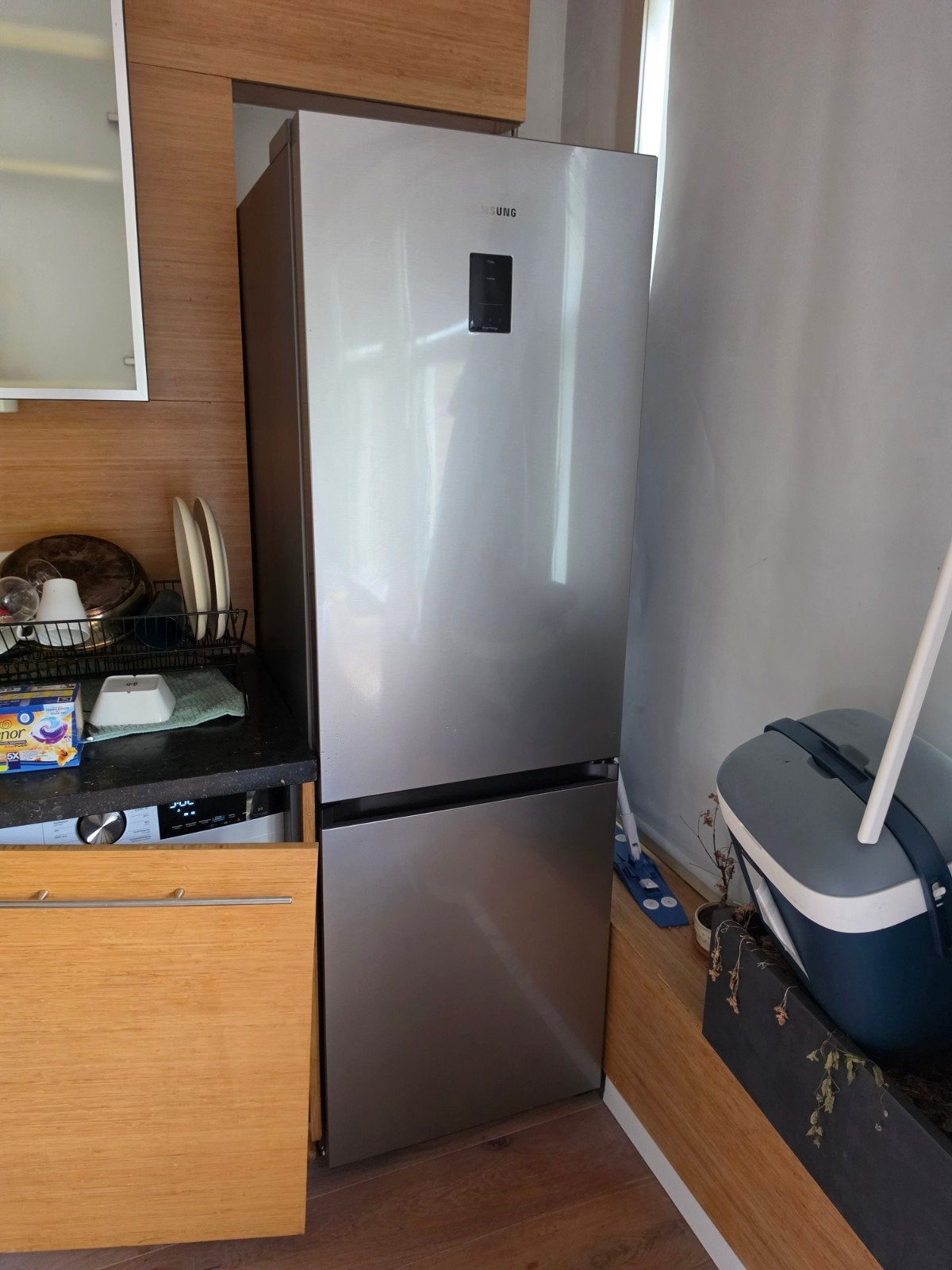 Samsung RB34C675DSA Koel-vriescombinatie - Z.g.a.n., Witgoed en Apparatuur, 200 liter of meer, Ophalen of Verzenden, Zo goed als nieuw