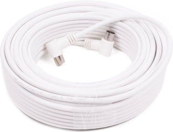 Coax kabel 15 mtr, Audio, Tv en Foto, Audiokabels en Televisiekabels, Ophalen of Verzenden, Nieuw, 10 meter of meer, Coaxiale kabel