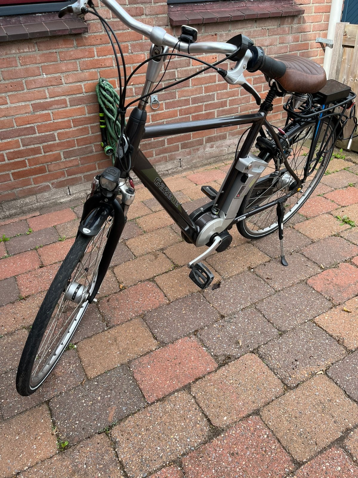 Gazelle Impulse herenfiets, Ophalen, Gebruikt, Velgrem, Versnellingen