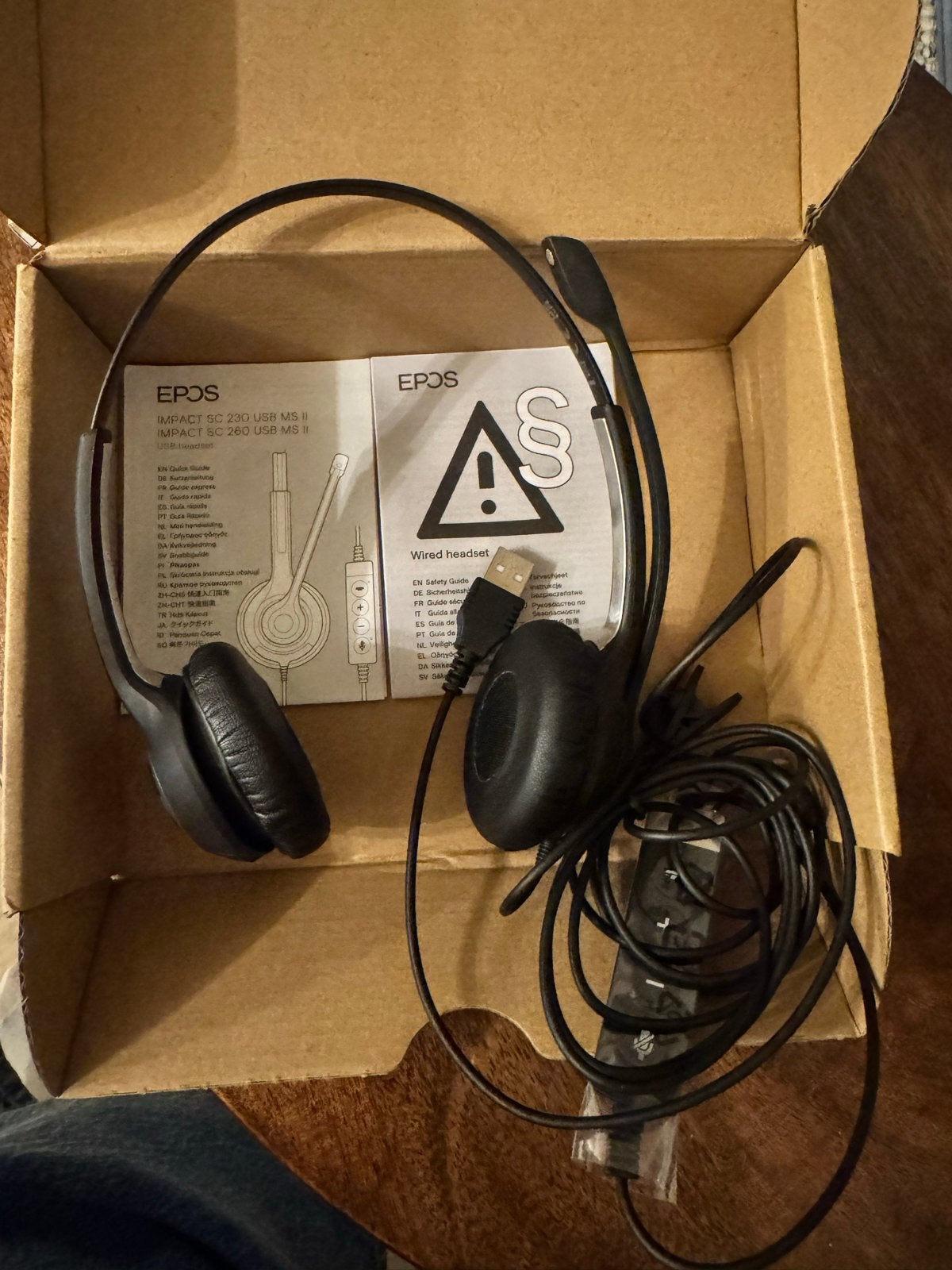 EPOS SC 260 USB MS II Bedrade Headset - NEW, Nieuw, Ophalen of Verzenden, Over-ear, Volumeregelaar