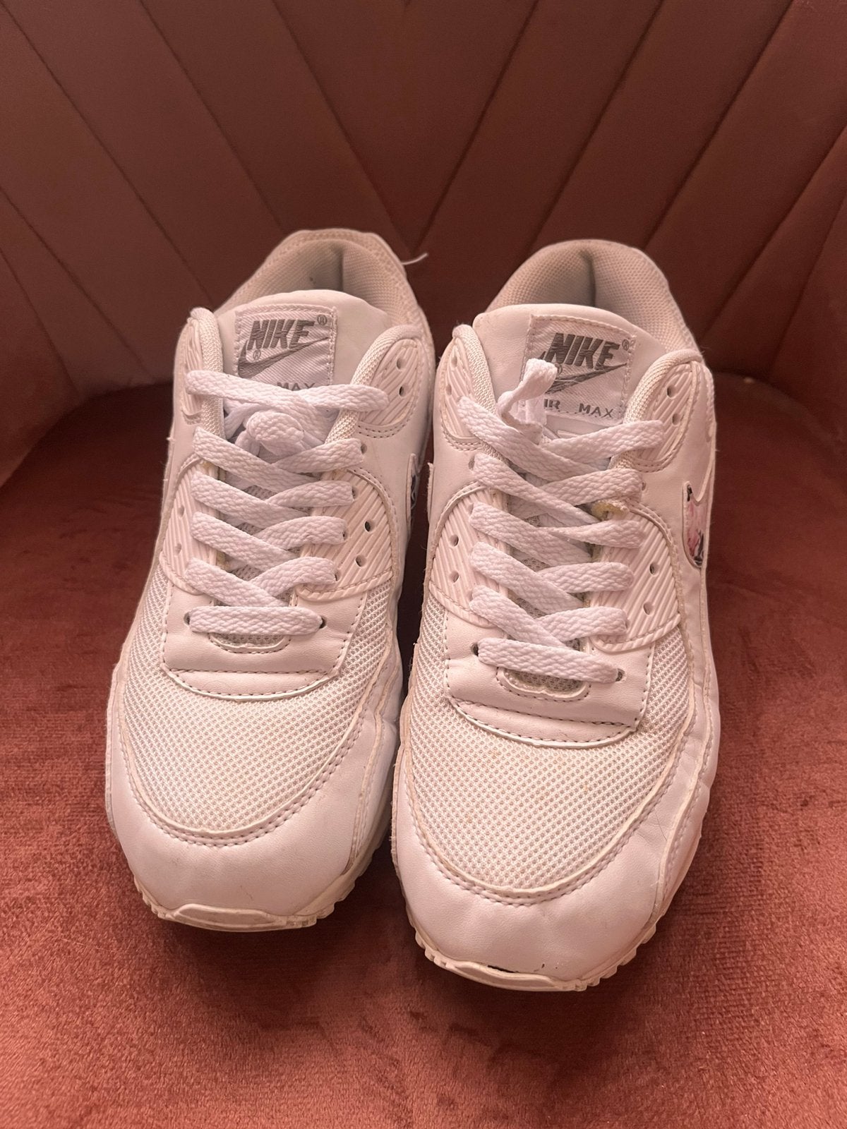 Nike air 39, Wit, Ophalen of Verzenden, Sneakers of Gympen, Gedragen