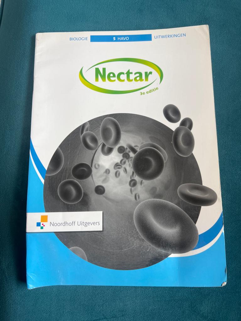Biologie havo 5 Nectar 3e editie uitwerkingen Noordhoff, Ophalen of Verzenden, HAVO, Biologie