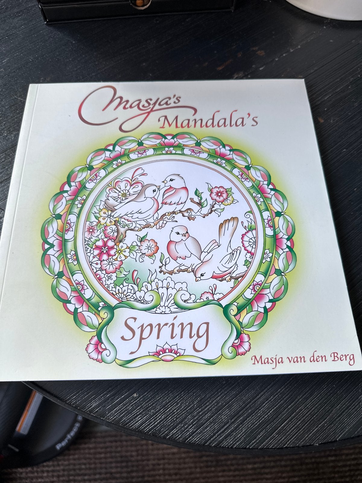 Masja's Mandala's Spring - Kleurboek voor volwassenen, Ophalen of Verzenden, Zo goed als nieuw