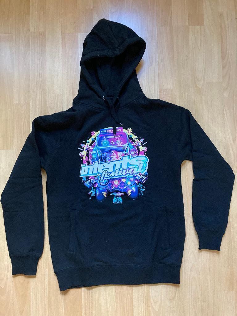 Hoodie trui zwart Intents - Step into the game - maat L, Ophalen of Verzenden, Nieuw, Maat 52/54 (L), Zwart