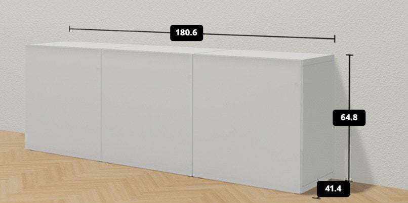 Witte TV kast met opbergruimte / white TV cabinet w storage, Ophalen, Gebruikt, 50 tot 100 cm, Minder dan 100 cm