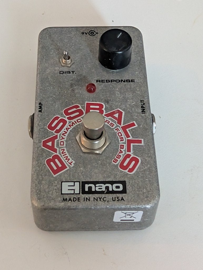 Electro-Harmonix Nano Bass Balls envelope filter, Muziek en Instrumenten, Ophalen of Verzenden, Gebruikt, Wah Wah