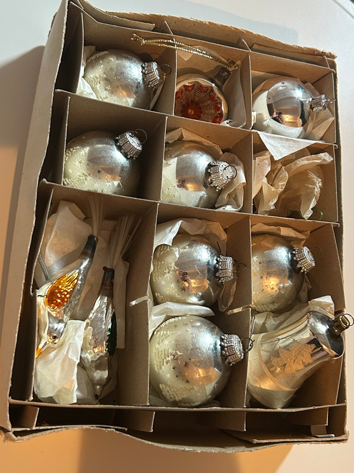Antieke kerstballen / versiering, Diversen, Ophalen of Verzenden