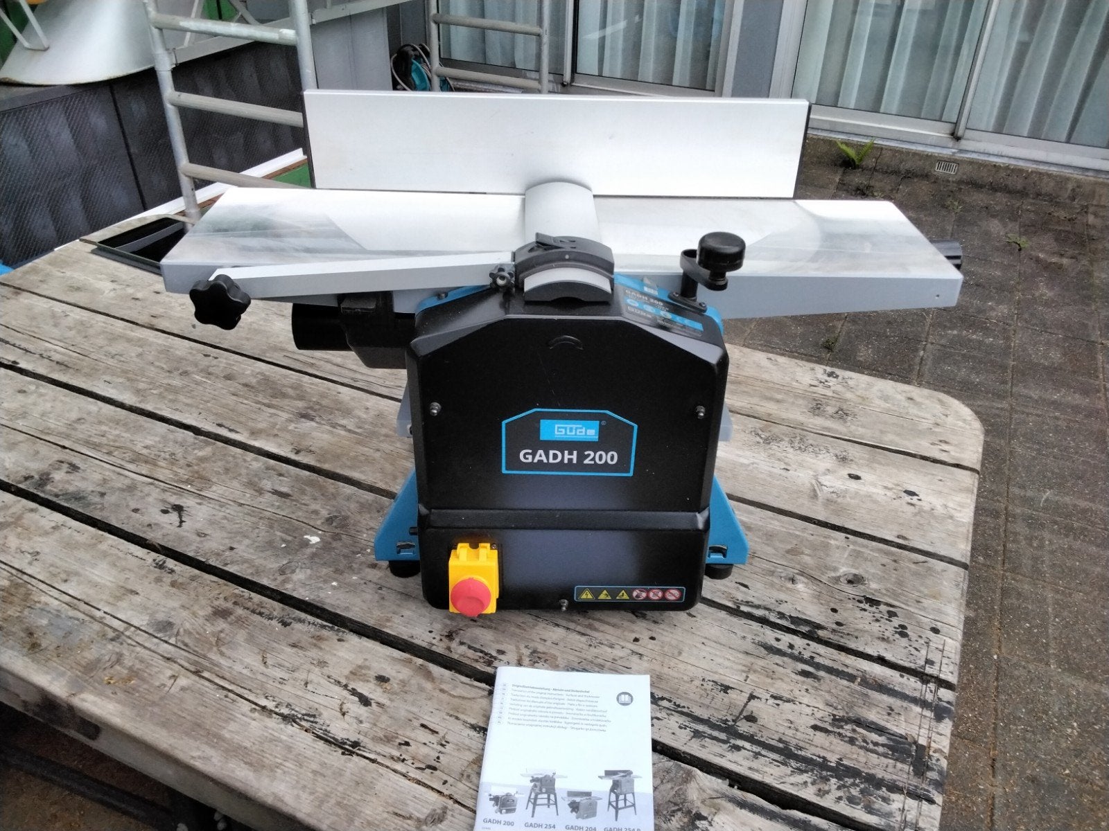 Güde GADH 200 Vlak- en Vandiktebank, Doe-het-zelf en Verbouw, Schaafmachines, Ophalen
