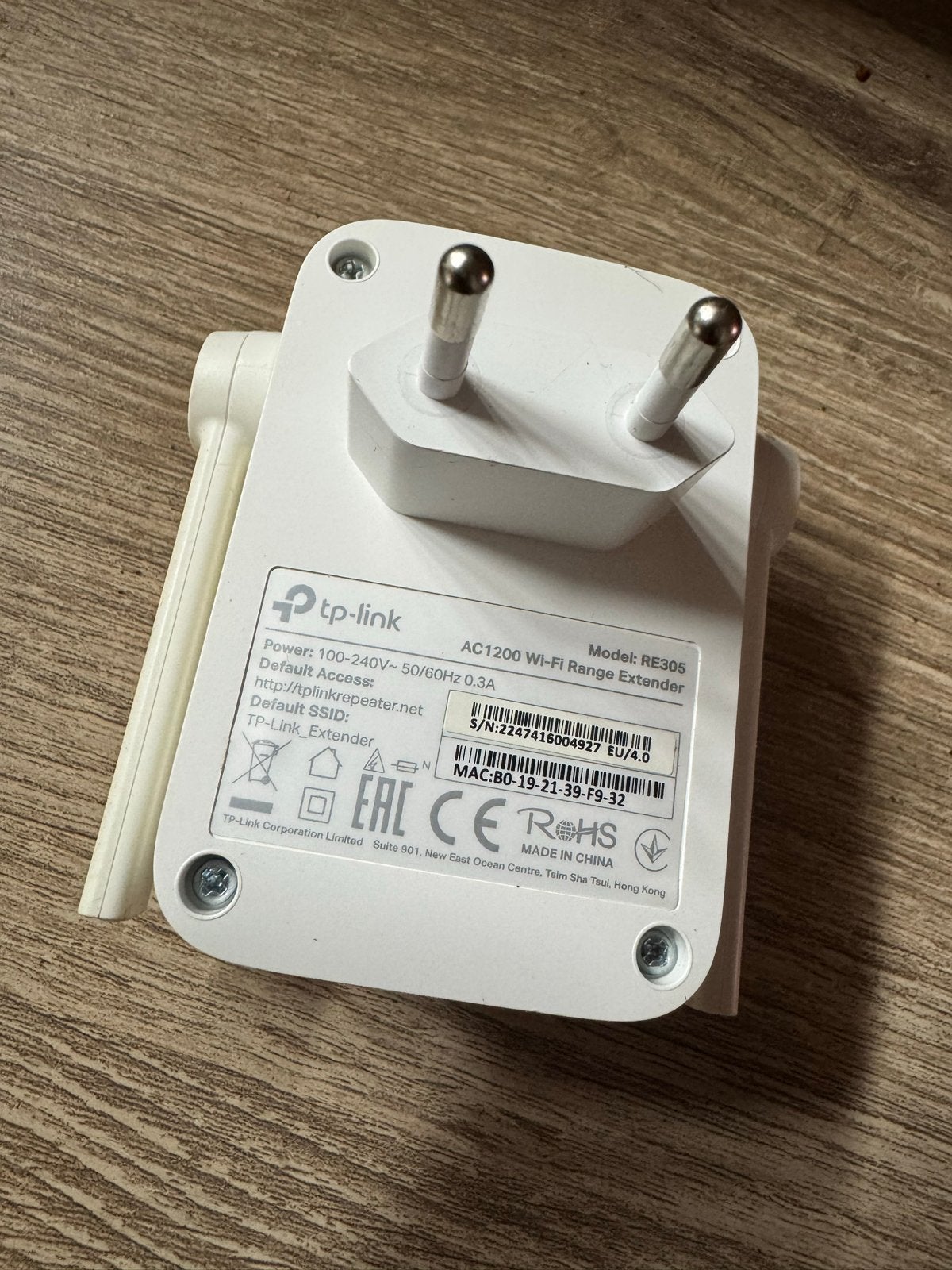 TP-Link RE305 AC1200 Wi-Fi Range Extender, Ophalen of Verzenden, Gebruikt