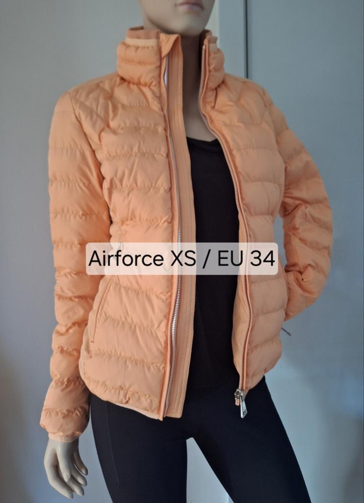 Nieuwe Airforce gewatteerde zomerjas oranje XS / 34, Airforce, Nieuw, Oranje, Ophalen of Verzenden