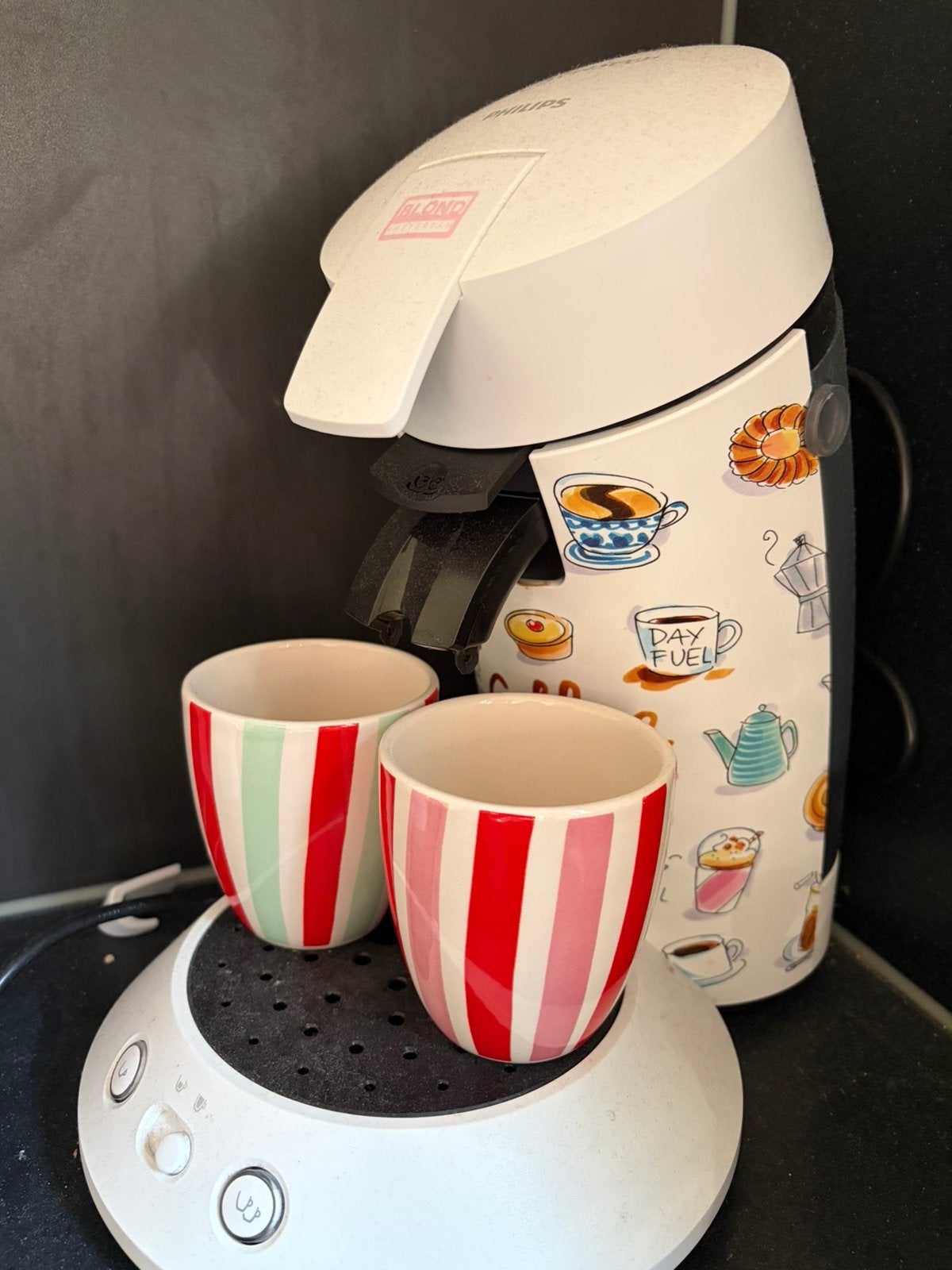 Senseo blond amsterdam limited edition, Ophalen, Zo goed als nieuw, Koffiemachine