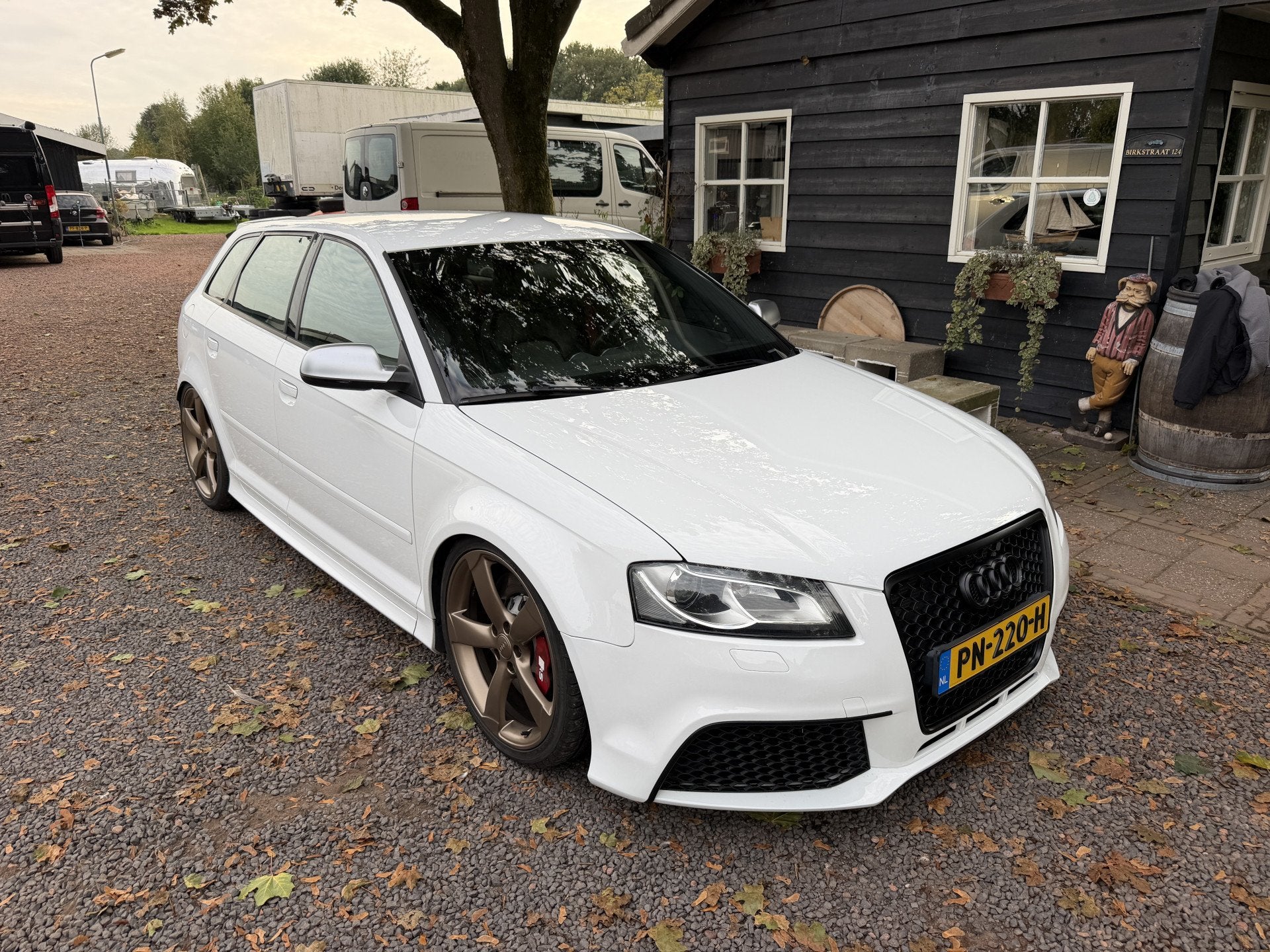 Audi RS3 Sportback 2.5 T Quattro Exclusive (bj 2012), Auto's, Automaat, Euro 5, Gebruikt, Zwart