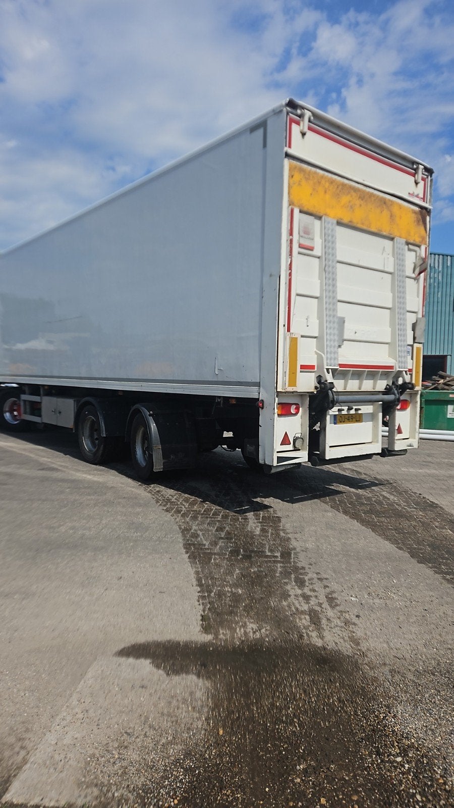 Citytrailer gestuurd laadklep., Bedrijf, Te koop