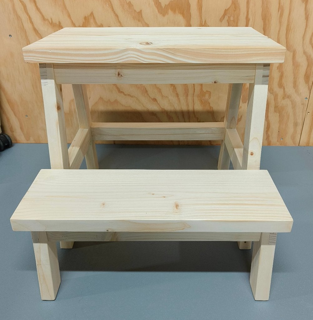 Opstapje, Ophalen, Nieuw, Hout