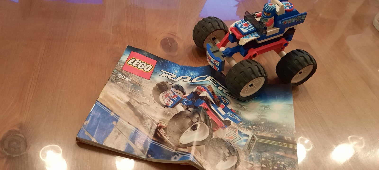 LEGO Racers Star Striker 9094, Ophalen of Verzenden, Gebruikt