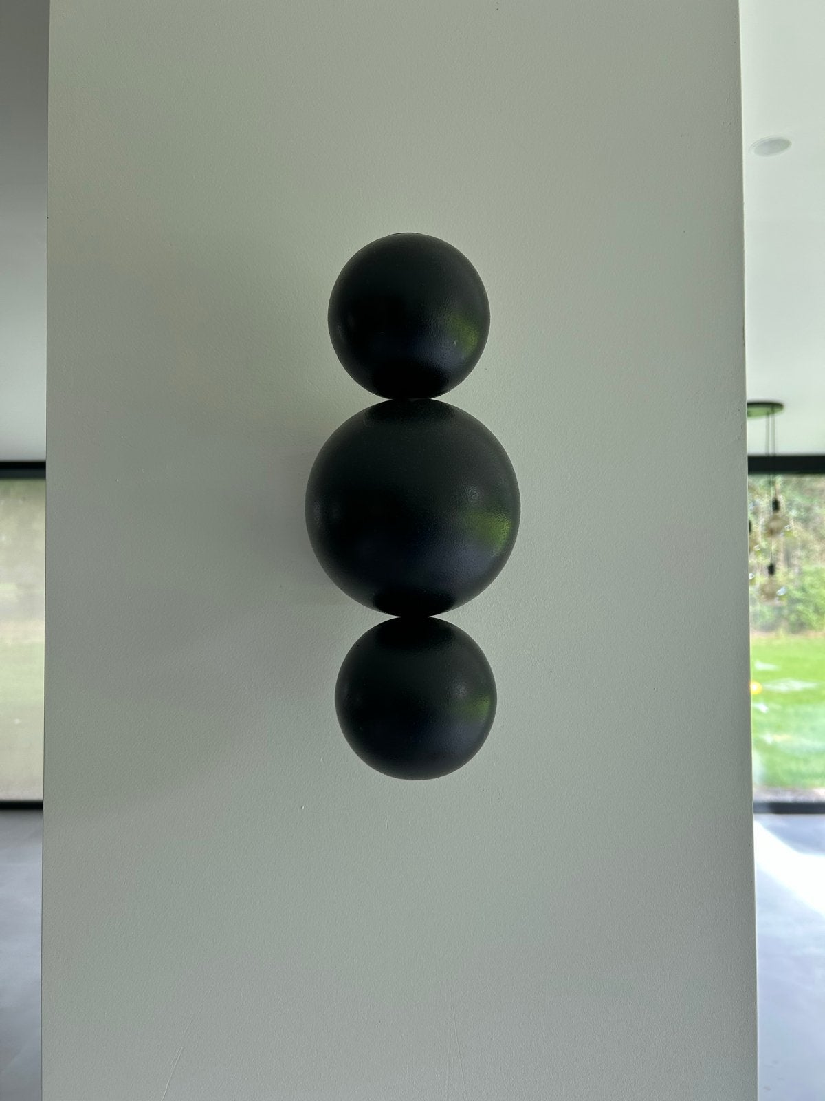 3x Wandlamp Alure - Zo goed als nieuw, Ophalen, Zwart, Zo goed als nieuw, Up & down verlichting