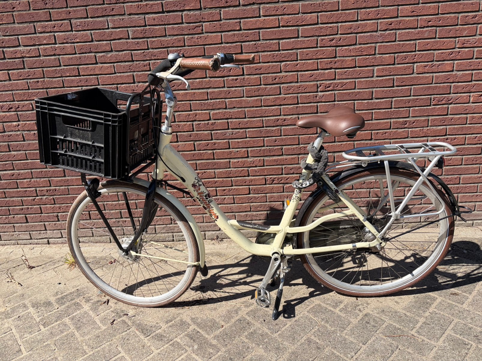 Montego Liberty damesfiets, Gebruikt, Mandje, 0 zitjes, Ophalen