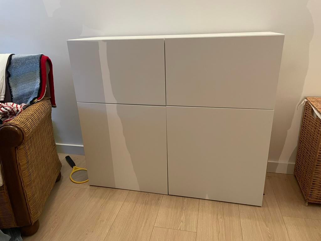 Ikea Besta kast, Ophalen, Gebruikt, 100 tot 150 cm, Minder dan 150 cm